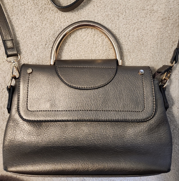 Bronze Crossbody with Gold Hardware - Picture 1 of 4